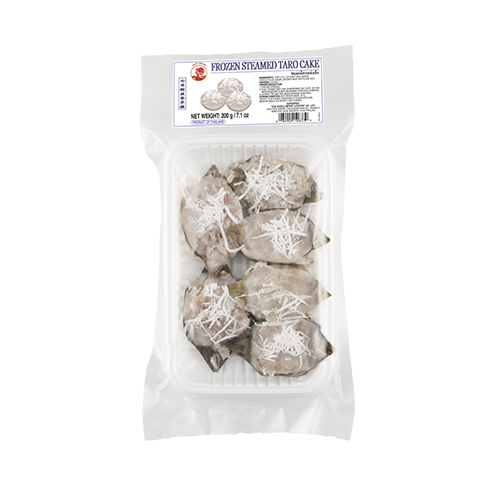 FROZEN STEAMED TARO CAKE <BR> (KANOM PHEUAK)